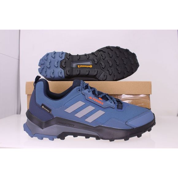 Adidas Terrex AX4 GTX Wonder Steel / Grey Three / Impact Orange HP7397 Men's - Picture 3 of 8